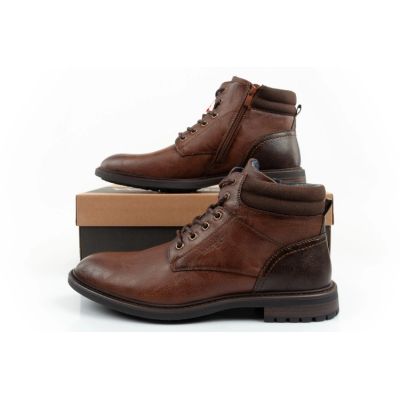 10. Wrangler George Herrenschuhe Chelsea Boots elegant modisch braun