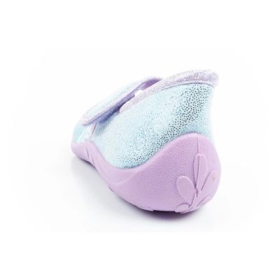 14. Leomil Frozen Kinderschuhe Ballerina Hausschuhe Hausschuhe mit Klettverschluss