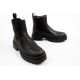 7. GAP Damenschuhe Louise, schwarze Stiefeletten, modische Slipper