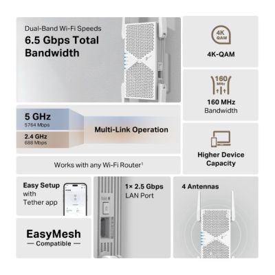 TP-LINK RE405BE WLAN-Signalverstärker