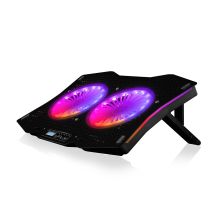 MODECOM CF18 RGB LEISES LAPTOP-KÜHLPAD, SCHWARZ