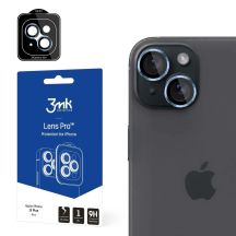 3mk Lens Protection Pro Kameraabdeckung mit blauem Rahmen für iPhone 15 Plus