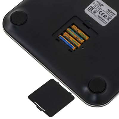 4. ADLER AD 8187b Badezimmerwaage schwarz