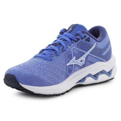 3. Mizuno Wave Inspire 18 Amparo J1GD224402 Blau/Weiß/Tiefes Kobaltblau