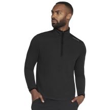 Skechers Skech-Knits Burst 1/4 Zip LT130-BLK Schwarz L