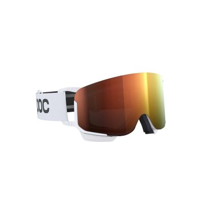 4. POC Nexal Mid Skibrille Weiß Kat.2 + Kat.1