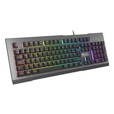 GENESIS Rhod 500 RGB Gaming-Tastatur USB QWERTY ES Spanisch Schwarz