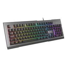GENESIS Rhod 500 RGB Gaming-Tastatur USB QWERTY ES Spanisch Schwarz
