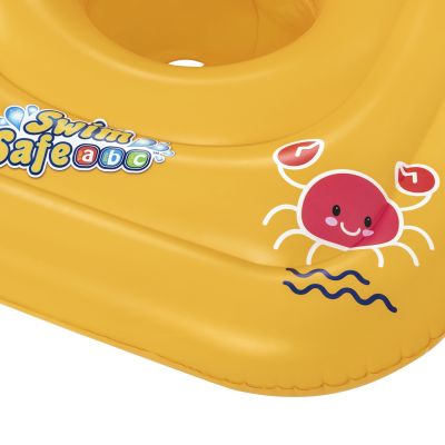 3. Bestway 32050 Swim Safe Wondersplash Quadratisches 3-Ring-Babyboot 92800497000
