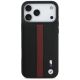 3. BMW M Perforated Stripe Logo MagSafe Case für iPhone 17 Pro Max – Rot