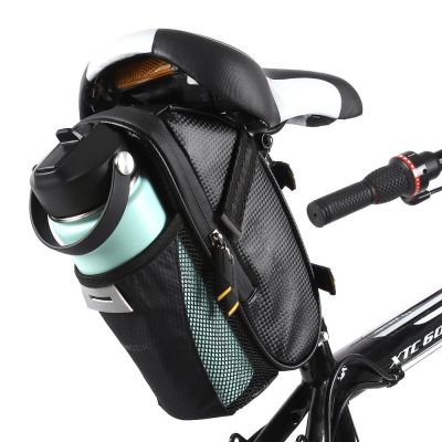 9. Wozinsky Fahrradsatteltasche 1,5 l Schwarz (WBB20BK)