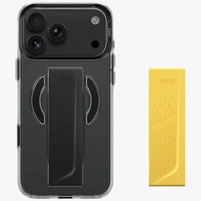 2. Uniq Heldro Air Magclick Ladehülle für iPhone 18 Pro Max / 17 Pro Max – Schwarz