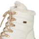 32. Remonte W RKR629 Wollgefütterte wasserdichte Lederstiefeletten, weiß