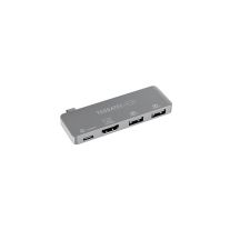 Terratec Connect c4 USB 3.2 Gen 1 (3.1 Gen 1) Typ-C Silber