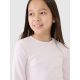 4. Langarmshirt Slim Smooth Mädchen 4F 4FJRSS25TLONF505-12S