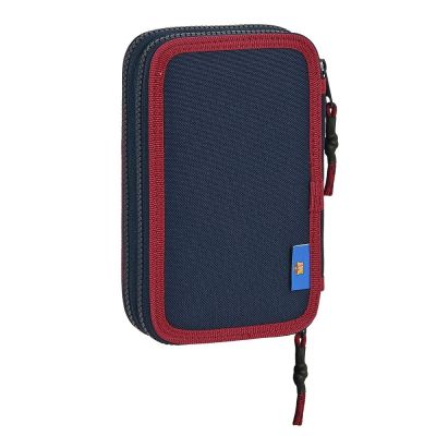 2. Federmäppchen mit Ausstattung FC Barcelona doppelt gefülltes Federmäppchen 28 PCS 412225854