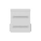 7. Wandregalschrank 10" HERMETISCH IP55 WAND-/STANGENMONTAGE 320X220X400 GRAU LANBERG (MONTIERT)