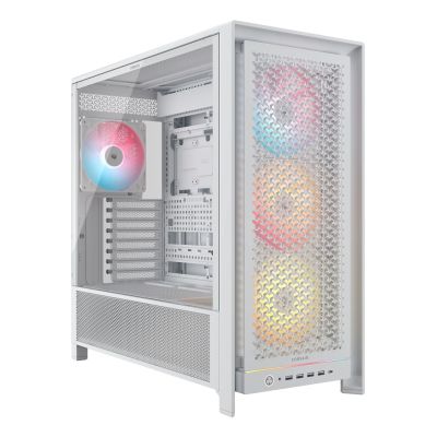 Corsair Geh Midi FRAME 5000D RS ARGB Airflow Gehäuse Weiß