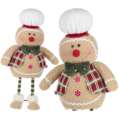 Dekorative Weihnachtsfigur Lebkuchen Articosa 25x45CM
