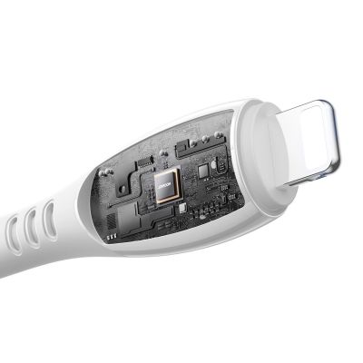 3. Joyroom S-A59 Vibrant Series 3A USB-A - Lightning Kabel 1,2 m - weiß