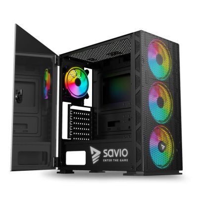 8. SAVIO PC-GEHÄUSE RAPTOR X1 ARGB SAVGC-RAPTORX1