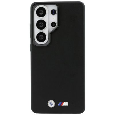 3. BMW M Metal Logo MagSafe Hülle für Samsung Galaxy S26 Ultra - Schwarz