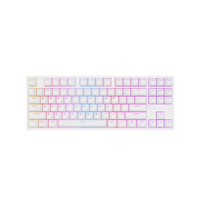 3. GENESIS Thor 404 TKL Gaming-Tastatur USB QWERTY Amerikanisches/Internationales Weiß
