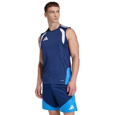 Herren-Tanktop adidas Tiro 26 Competition Sleeveless Jersey marineblau JY6433
