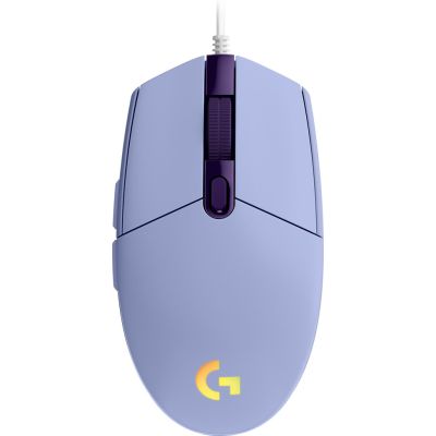 2. Logitech G102 Lightsy Purple USB-Maus 910-005854