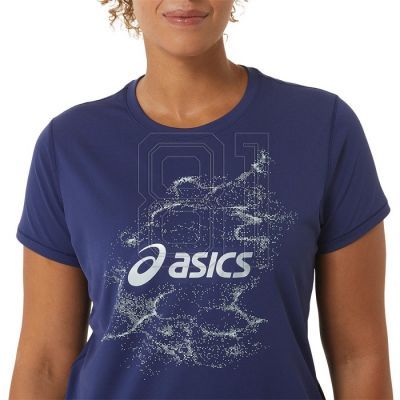 4. Asics Nagino Graphic Run SS Top W 2012C752-405