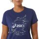 4. Asics Nagino Graphic Run SS Top W 2012C752-405