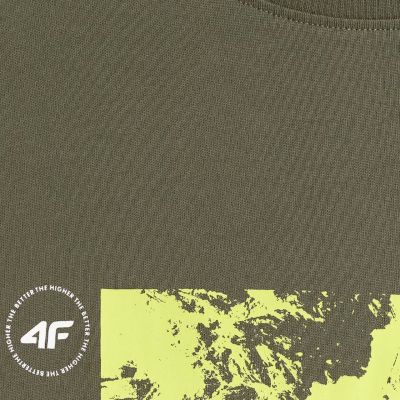 5. Herren-T-Shirt 4F M2823 Khaki 4FWSS26TTSHM2823 43S