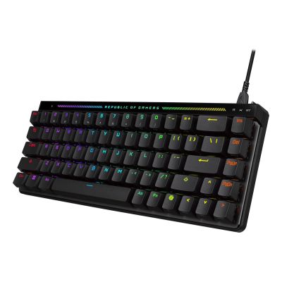 6. ASUS ROG Falchion Ace HFX Gaming Tastatur USB QWERTZ Deutsch Schwarz