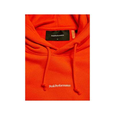 4. PEAK PERFORMANCE Original Terry Hood Herren-Sweatshirt rot