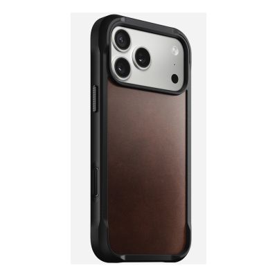 2. Nomad Robuste Lederhülle für 17,5 cm (6,9") Mobiltelefone, Braun