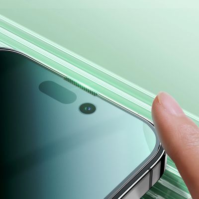 4. Joyroom Knight Green Glass für iPhone 14 Plus mit Vollbild-Anti-Blaulichtfilter (JR-G03)