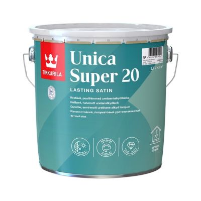 LACQ UNICA SUPER 20 S-GL TIKKURILA 2,7L