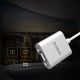 7. Orico PTAV USB-C-auf-VGA-Adapter und 3,5-mm-Miniklinkenstecker (Full HD, 0,15 m) – Silber