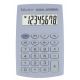 Vector KAV VC-210 LB Taschenrechner, 8-stellig, 64 x 98,5 mm, hellblau