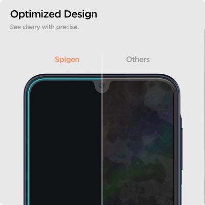 8. Spigen Glas.tR Slim 2er-Pack Panzerglas für Samsung Galaxy A16 4G / 5G - Transparent