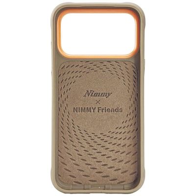 5. Nimmy Cool&Cute 2.0 Bärenhülle für iPhone 17 Pro Max – Beige