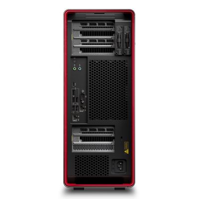 9. Lenovo ThinkStation Workstation mit AMD Ryzen Threadripper PRO 7945WX Prozessor, 64 GB DDR5 RDIMM Arbeitsspeicher, 1000 GB Festplatte und englischer Tastatur, ohne optisches Laufwerk