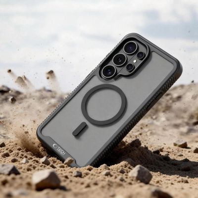 7. Tech-Protect Defense MagSafe Hülle für Samsung Galaxy S26 Ultra – Schwarz