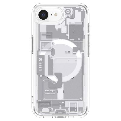 4. Spigen Ultra Hybrid MagSafe Hülle für iPhone 16e / 17e Zero One – Weiß