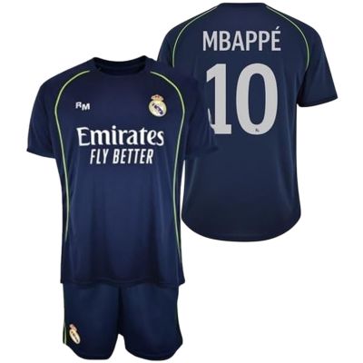 9. Real Madrid Junior Trikot-Shorts-Set Mbappe Box RM25B2