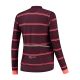 2. Rogelli Damen-Winterjacke STRIPE bordeauxrot L