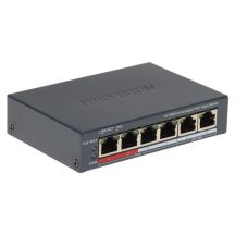 PoE-Switch DS-3E0106P-E/M(B) 4-Port Hikvision