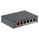 PoE-Switch DS-3E0106P-E/M(B) 4-Port Hikvision