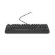 6. GENESIS THOR 230 TKL CZ/SK RGB MECHANISCHE GAMING-TASTATUR OUTEMU ROT SCHWARZ HOT SWAP