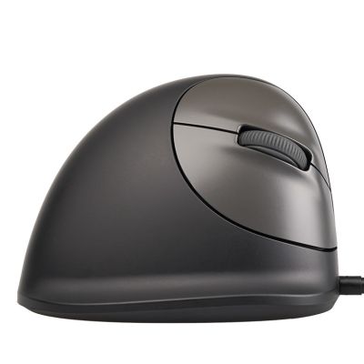 3. R-Go Tools R-Go HE Break Ergonomische Maus mit Break Software, kleine Größe (Handlänge unter 165 mm), Rechtshänder, kabelgebunden, Schwarz
